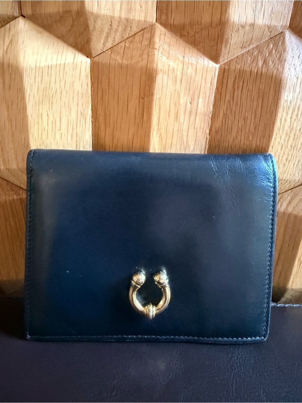 Gucci Vintage Leather Bi-fold Wallet